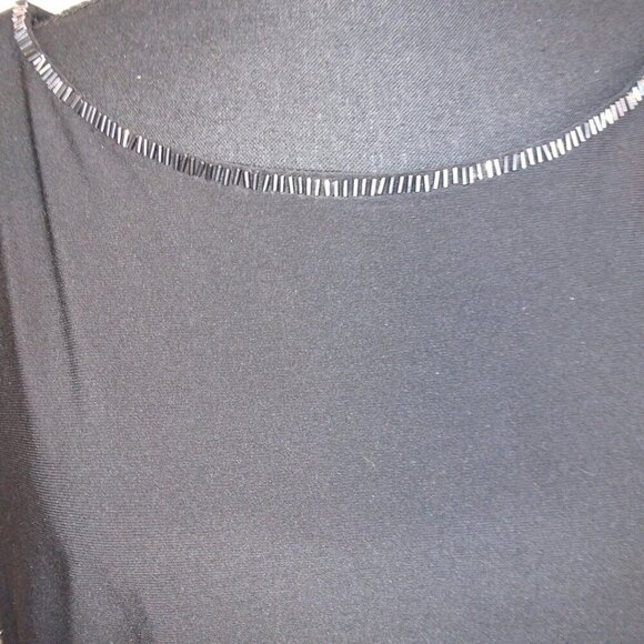 ELEGANT BLACK SLEEVELESS FORMAL GOWN FLOOR LENGTH EVENING PARTY DRESS - Picture 2 of 8